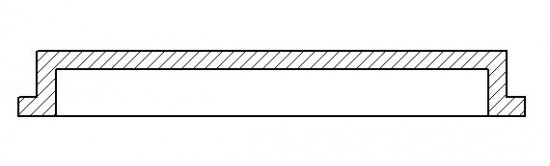 Bild 2 - Flange cap DN20/25 plastic with emblem (10pieces/set)