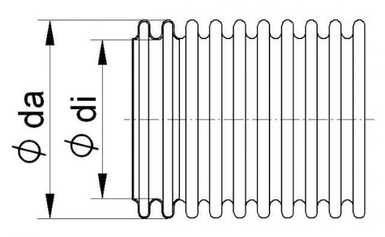 Bild 2 - Stainless steel-tube extremely flexible (annealed) normal yard goods DN 7
