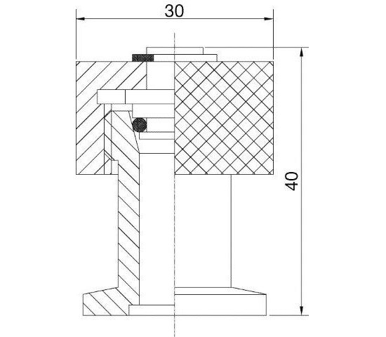 Bild 2 - Air-inlet valve stainless steel DN 10