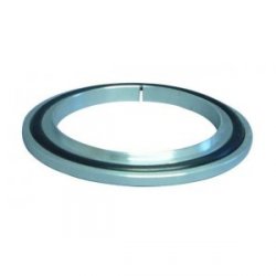 ISO-K centering ring with outer ring aluminium