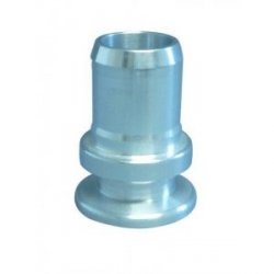 PVC-connection nozzle aluminium