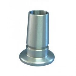 small flange with male ground joint stainless steel