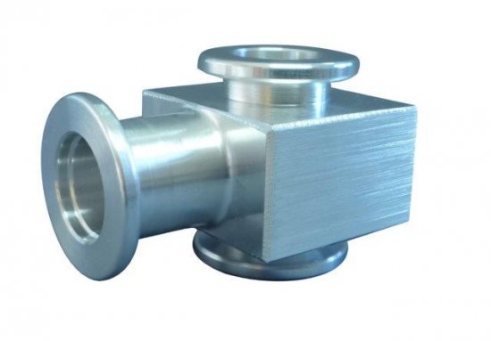 Bild 1 - T-piece aluminium DN 50 a=80 / b=50 / c=120