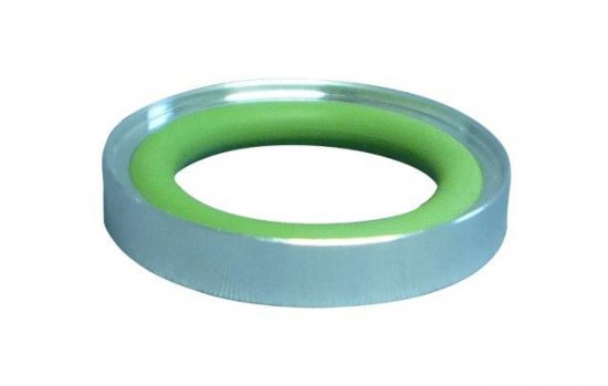 Bild 1 - Outer centering ring aluminium/FFKM DN 10/16 c=30
