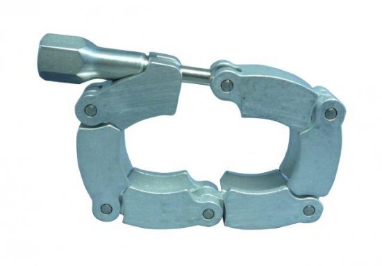 Bild 1 - idler chain aluminium / steel DN 20/25 for metal sealing a=70 / width=20