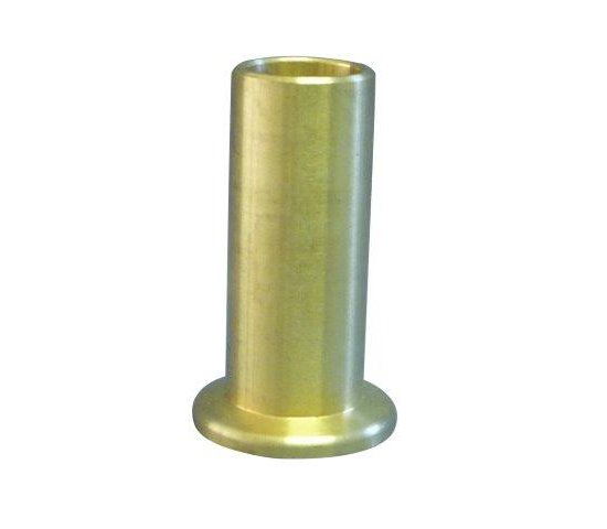 Bild 1 - Small flange with socket brass long DN 16 l=52 / D=20 / d=16