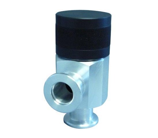 Bild 1 - Bellow-sealed angle valve with spindle aluminium DN 25 a=50 / b=25 / c=114 / d=12