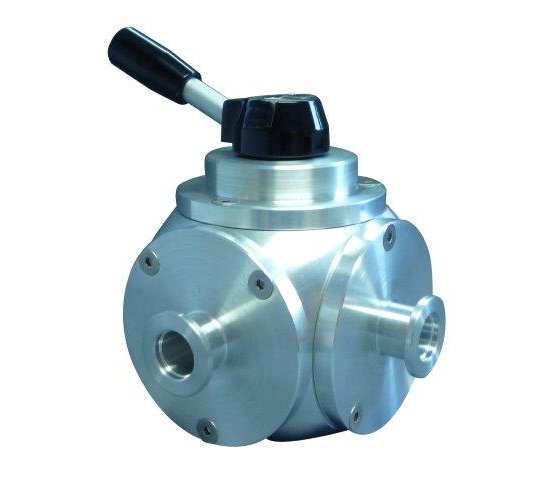 Bild 1 - 3/3-way valve aluminium DN 40