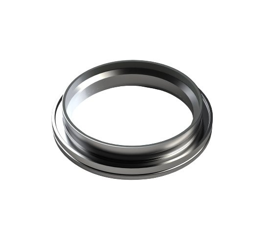 Bild 1 - ISO-K viewport Fused Silica (EUV-Grade) SST 304 DN 160 a=19,8 b=136,7 c=9,5