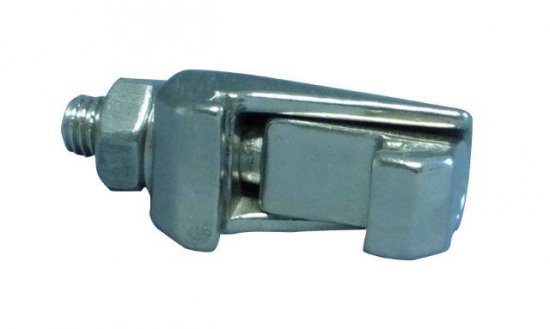 Bild 1 - ISO-K-claw clamp stainless steel DN 63,250 a=M10 / b=61 / c=18-30
