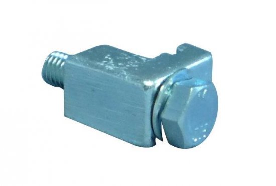 Bild 1 - ISO-K-claw grip steel galvanized DN 160/250 a=M10 / b=35 / c=23 / d=13,9
