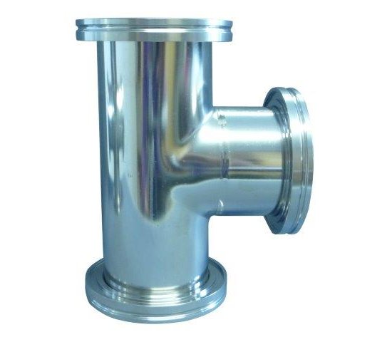 Bild 1 - ISO-K-T-piece SST 316L DN 200 a=178 / b=213 / c=356 / d=298