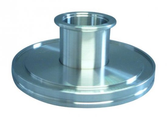 Bild 1 - ISO-K-KF-adapter piece SST 304 DN 63/40 a=95 / a2=55 / b=40 / l=50