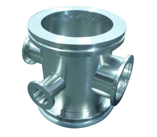 Bild 1 - ISO-K instrument cross DN 63 SST 304 a=100 / b=64 / c=57 / d=62