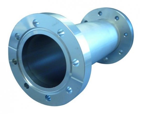Bild 1 - CF-intermediate piece 316L, flanges fixed, DN 160 l=334 / d=154 / s=2
