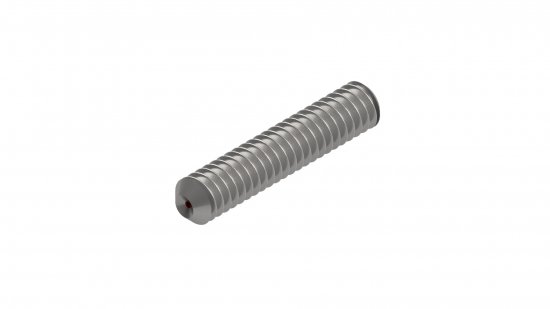 Bild 1 - Socket set screws ISO 4029 (DIN 916) M2,5x4, A2, center vented