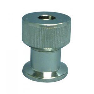 Small flange with squeeze connection stainless steel DN 40 d=20 / h=45