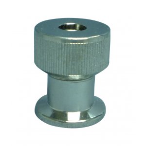 Small flange with squeeze connection stainless steel DN 40 d=28 / h=45