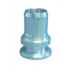 PVC-connection nozzle aluminium DN 25/28 d=26,5 / l=40 / a=25
