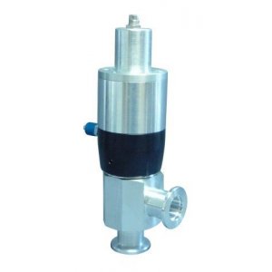 Angle valve electro-pneumatic aluminium closed DN 16 without position transducer without control valve c=133