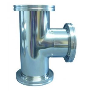 ISO-K-T-piece SST 304 DN 200 a=178 / b=213 / c=356 / d=298