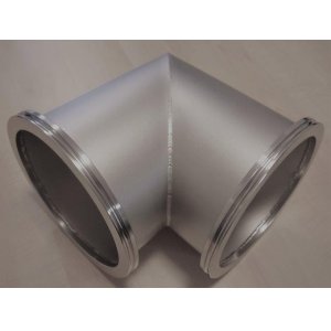 ISO-K-pipe angle SST 304 DN 200 a=178 / b=213 / c=298 / angle
