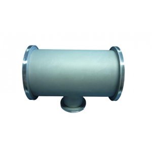 ISO-K-reducer-T-piece stainless steel DN 160/100 a1=131 / b1=153 / a2=138 / b2=102 / c=276 / d=221