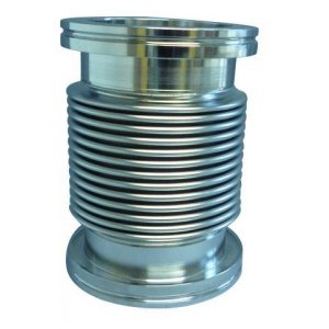 ISO-K-flex connector DN 100, SST 304/316Ti a=130 / b=102 L=130 / Lmin=116 / Lmax=140