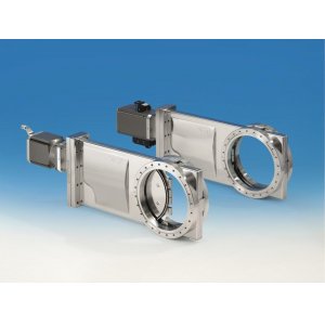 CF-F-slide electro-pneumatic stainless steel double-acting with position transducer with control valve DN 63