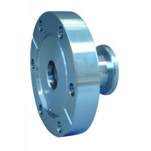 CF-KF-adapter piece, flange fixed, DN 16/25 small flange l=36 / d=18 / s=1.5