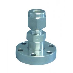 CF-Adapter 316L f. double compression tube fitting (Swagelok�-Adapter 316L compatible) VA NW 40 �A=1/4 / B=39mm