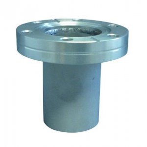 CF-flange 304L with socket fixed DN 200 l=167 / d=204 / s=2