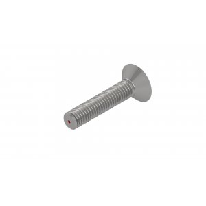 Socket Drive Flat Head Screws ISO 10642 (DIN 7991) M2,5x6, A2, center vented